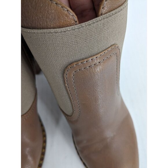 Marc by Marc Jacobs Leather Ankle Booties Women Size 8 US Chunky Heel Minimalist - Picture 12 of 13